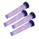 Vacuum Filter for Dyson V8 / V7 - 4 pcs - Purple