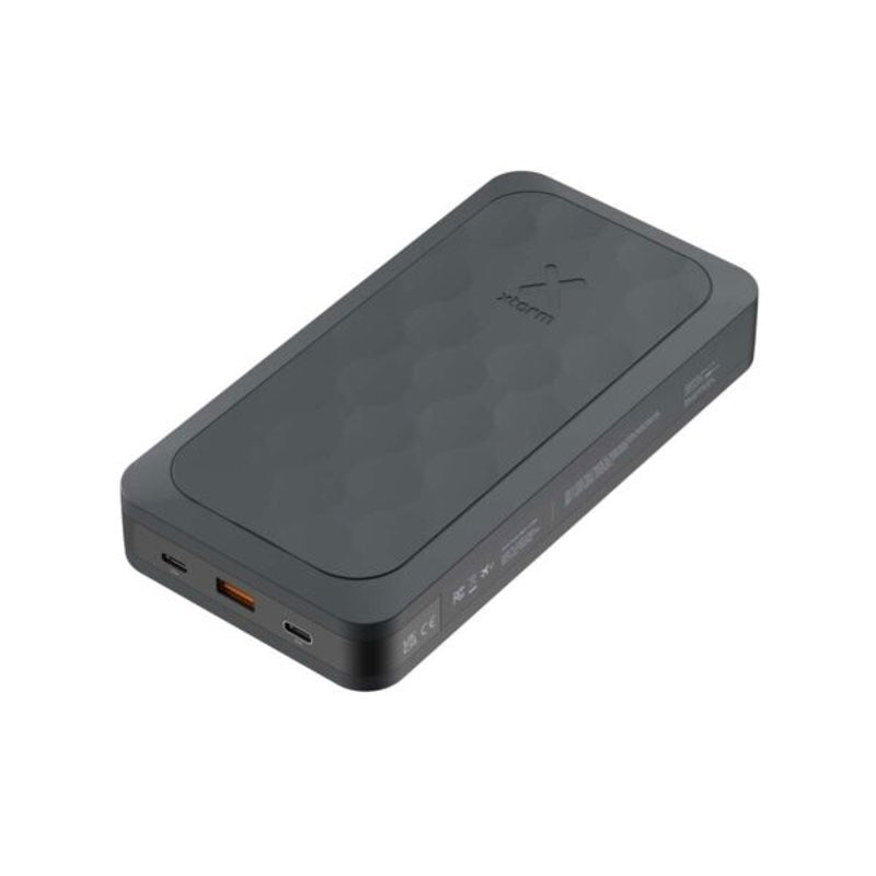 Xtorm 67W PowerBank with 1x USB-A & 2x USB-C - 45.000 mAh - Black