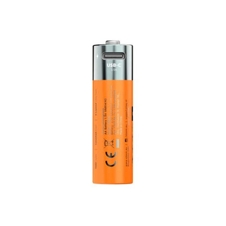 Xtorm NextGen Rechargeable USB-C AA Batteries - 4 pcs - Orange