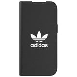 iPhone 13 Adidas Trefoil Booklet Case w. Card Holder - Black