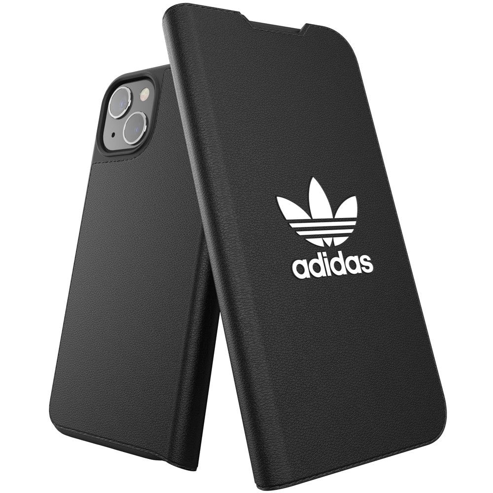 iPhone 13 Adidas Trefoil Booklet Case w. Card Holder - Black