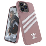 iPhone 13 Pro Adidas 3-Stripes Snap Case - Pink / White