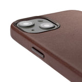 Decoded iPhone 13 Leather Case - MagSafe Compatible - Brown