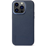 Decoded iPhone 14 Pro Leather Case - MagSafe Compatible - Navy