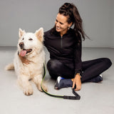 Bee-Safe LED Dog Leash for Running - Black