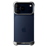 iPhone 17 Pro Arc Pulse Aluminum Bumper Case - Silver