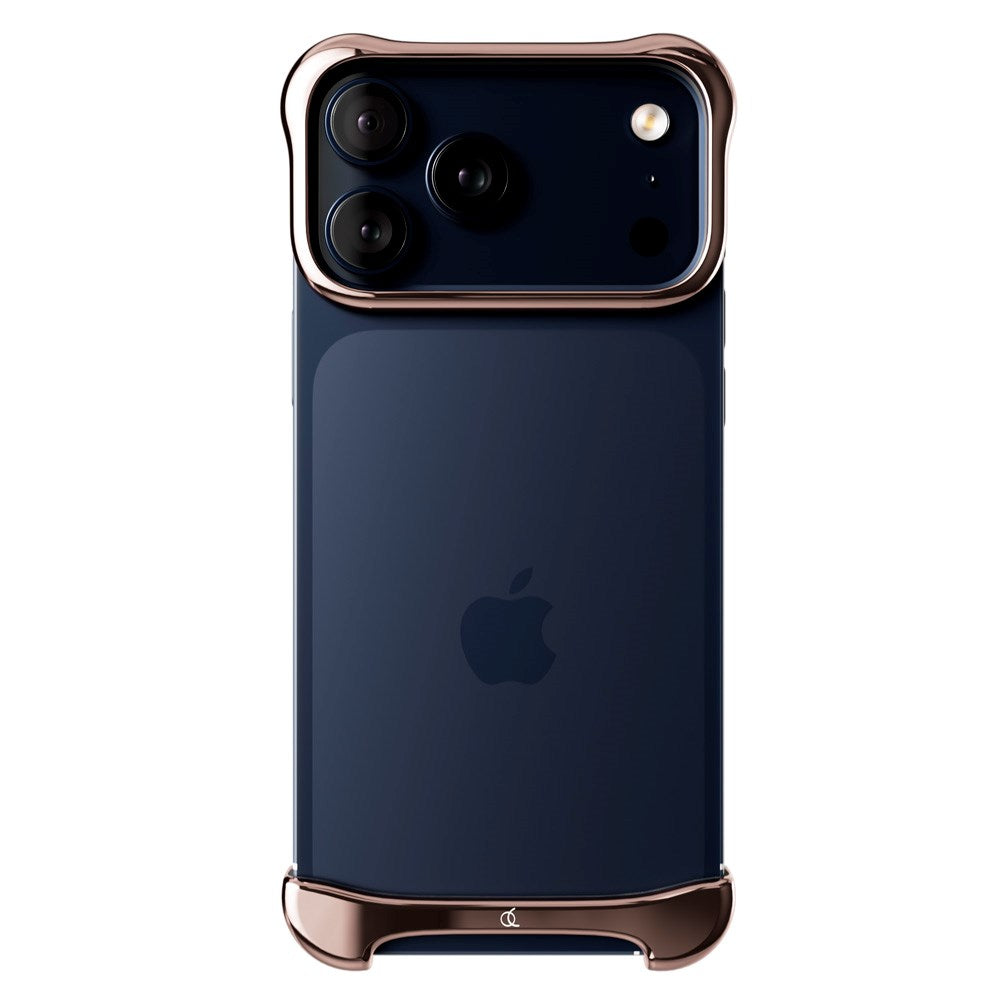iPhone 17 Pro Arc Pulse Aluminum Bumper Case - Rose Bronze