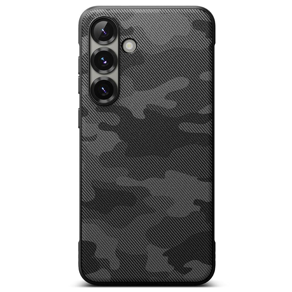 Samsung Galaxy S25 - Ringke Onyx Plastic Case - Black Camouflage