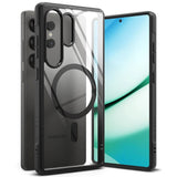 Samsung Galaxy S25 Ultra Ringke Fusion Bold Case - MagSafe Compatible - Transparent / Black