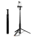Tech-Protect Bluetooth Selfie Stick Tripod (Phone Size: 5.5 - 8.5 cm) - Black