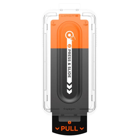 Samsung Galaxy S25 Edge Spigen EZ Fit Glass tR Screen Protection - Case Friendly - Transparent