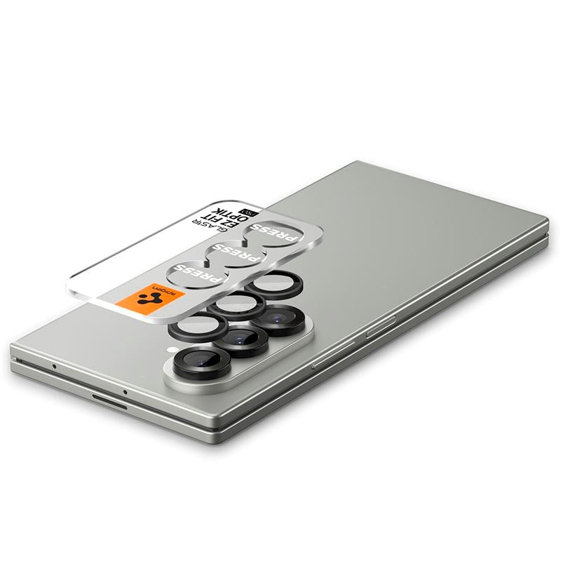 Samsung Galaxy Z Fold7 Spigen Glass tR EZ Fit Optik Pro HD - 2 pcs - Black