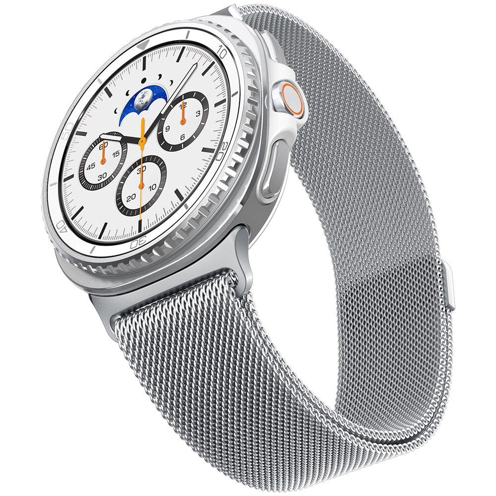 Samsung Galaxy Watch 8 / 8 Classic (40 / 44 / 46mm) Spigen Metal Fit Watch Strap - Silver