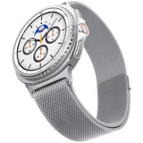Samsung Galaxy Watch 8 / 8 Classic (40 / 44 / 46mm) Spigen Metal Fit Watch Strap - Silver