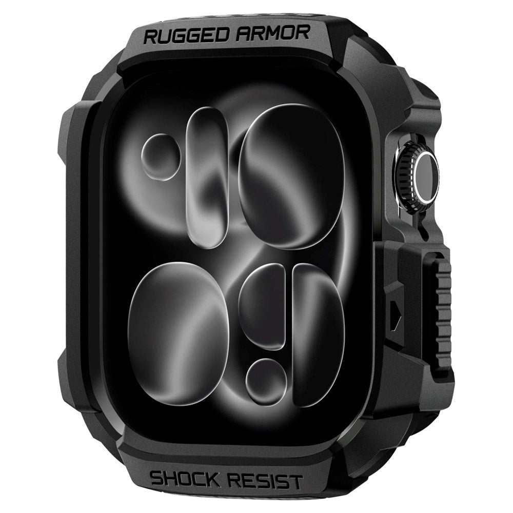 Apple Watch 11 / 10 (42mm) Spigen Rugged Armor 2 Case - Black