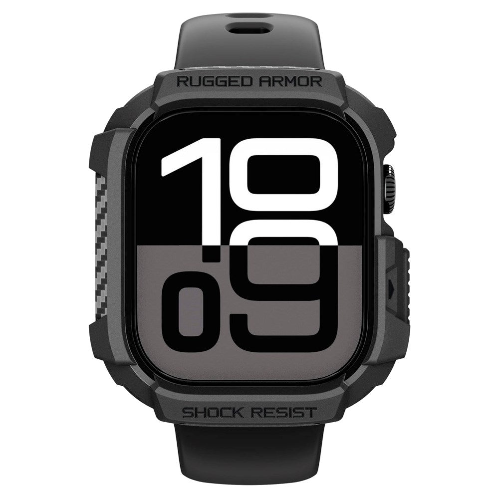 Apple Watch 11 / 10 (42mm) Spigen Rugged Armor 2 Case - Black