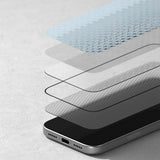 iPhone 17 Pro Max Ringke Easy Slide Anti-Reflective Tempered Screen Protector Glass with Installation Frame – Transparent