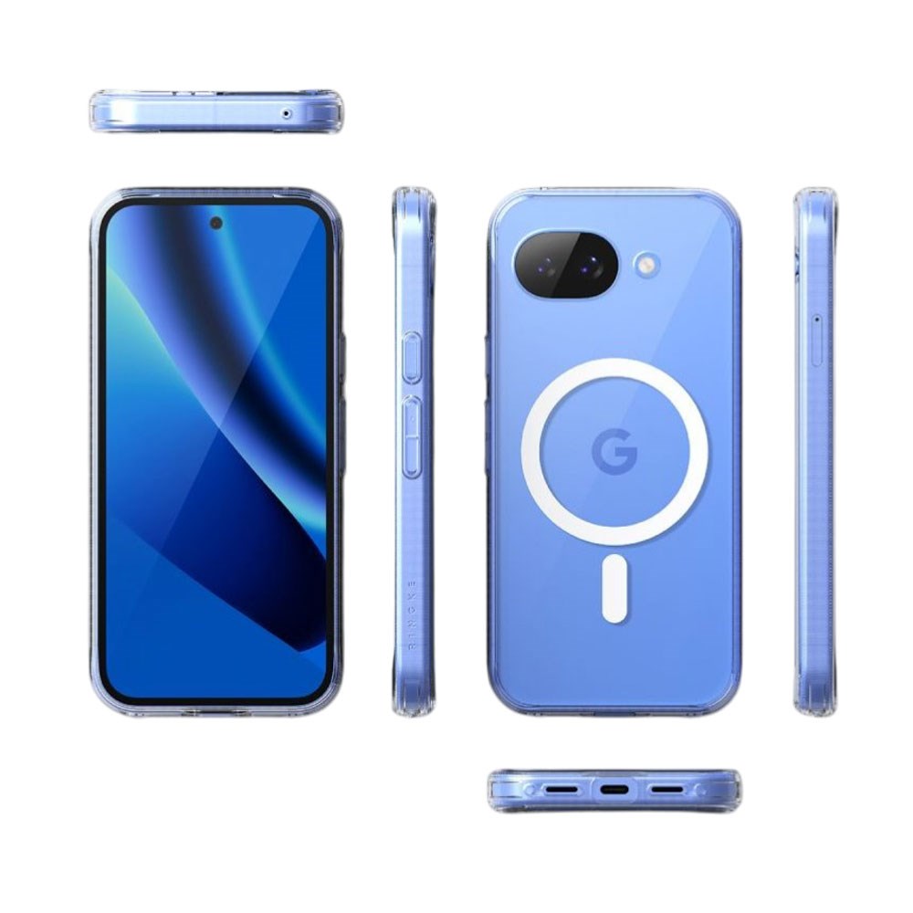 Google Pixel 10a Ringke Fusion Case - MagSafe Compatible - Transparent