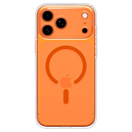 iPhone 17 Pro Max Spigen Ultra Hybrid Case - MagSafe Compatible - Transparent / Orange