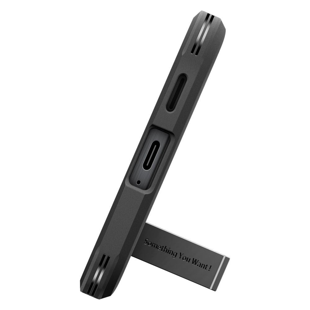 Samsung Galaxy A57 Spigen Tough Armor T Case with Kickstand  - Black