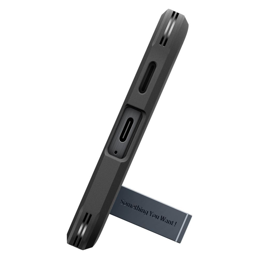 Samsung Galaxy A57 Spigen Tough Armor T Case with Kickstand  - Blue