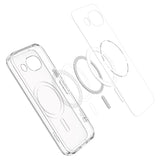 Google Pixel 10a Spigen Ultra Hybrid Case - MagSafe Compatible - Transparent