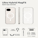 Google Pixel 10a Spigen Ultra Hybrid Case - MagSafe Compatible - Transparent