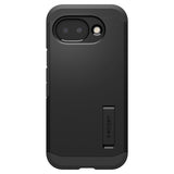 Google Pixel 10a Spigen Tough Armor Hybrid Case with Kickstand - MagSafe Compatible - Black
