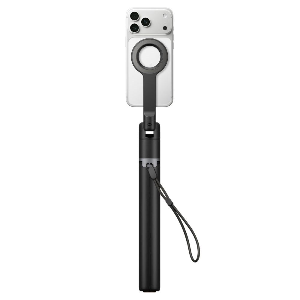 S582W Bluetooth Selfie Stick Tripod Spigen - MagSafe Compatible - Black