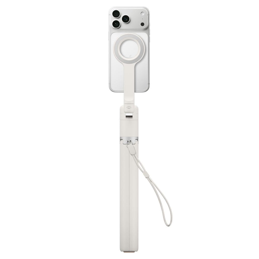 S582W Bluetooth Selfie Stick Tripod Spigen - MagSafe Compatible - Beige