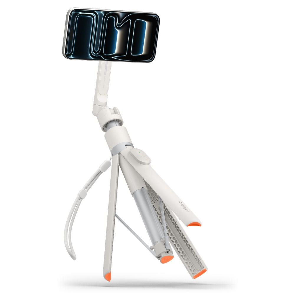 S582W Bluetooth Selfie Stick Tripod Spigen - MagSafe Compatible - Beige