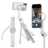 S582W Bluetooth Selfie Stick Tripod Spigen - MagSafe Compatible - Beige