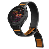 Spigen Athlex Air Universal Nylon Strap (22mm) - Black / Orange