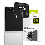 Samsung Galaxy Z Flip8 Ringke Camera Lens Protector with Installation Frame - 2 pcs - Black