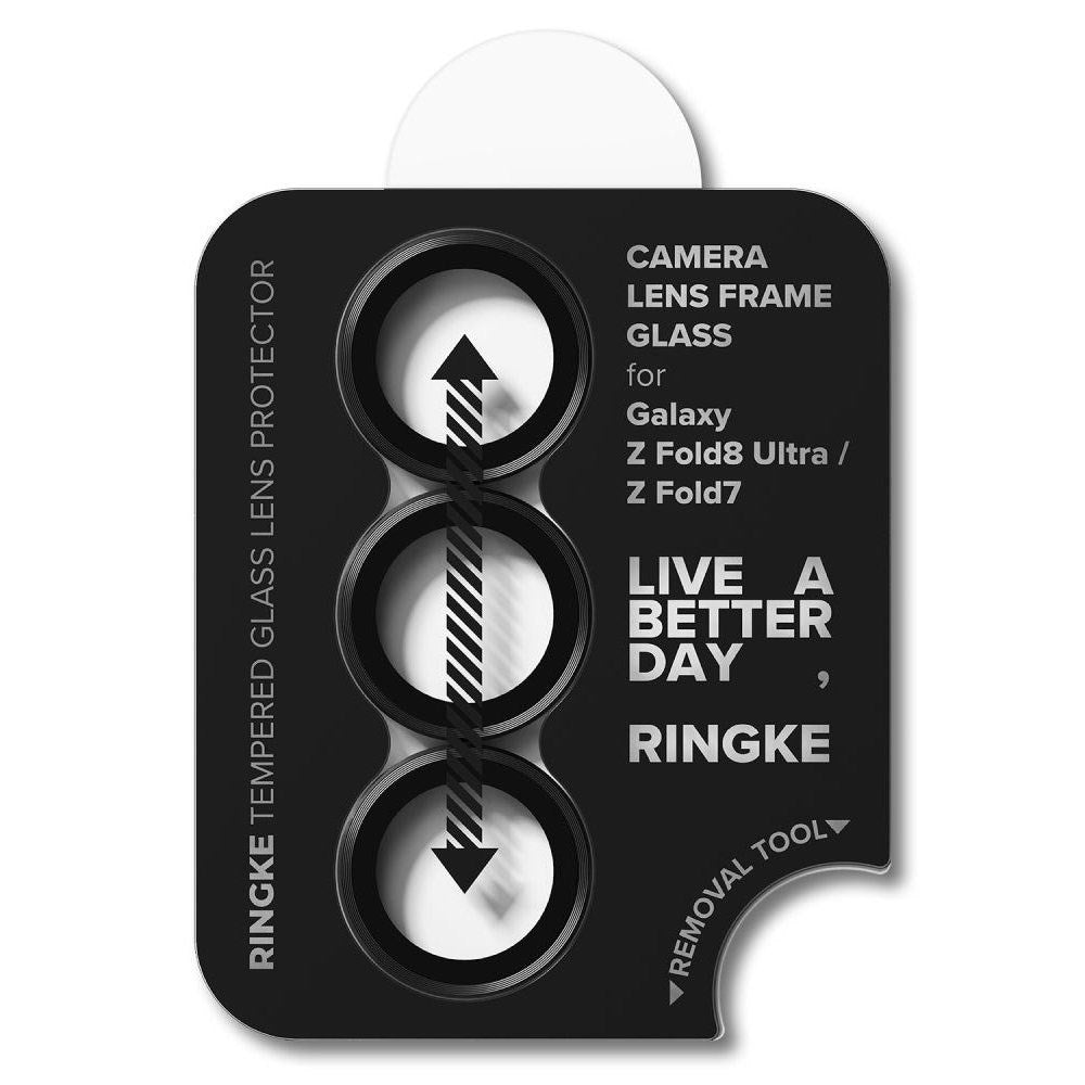 Samsung Galaxy Z Fold8 Ultra / Z Fold7 Ringke Camera Lens Protector with Installation Frame - 2 pcs - Black
