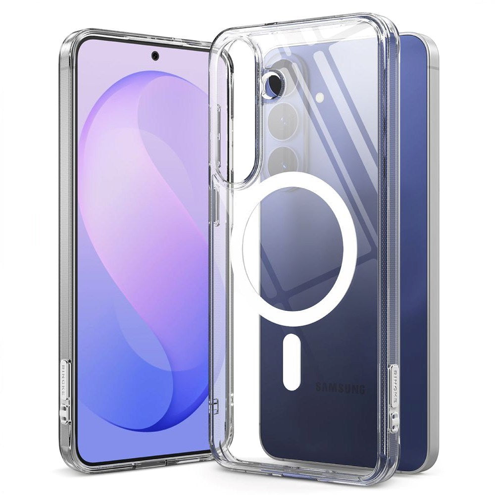 Samsung Galaxy S26 FE Ringke Fusion Magnetic Case - MagSafe Compatible - Transparent