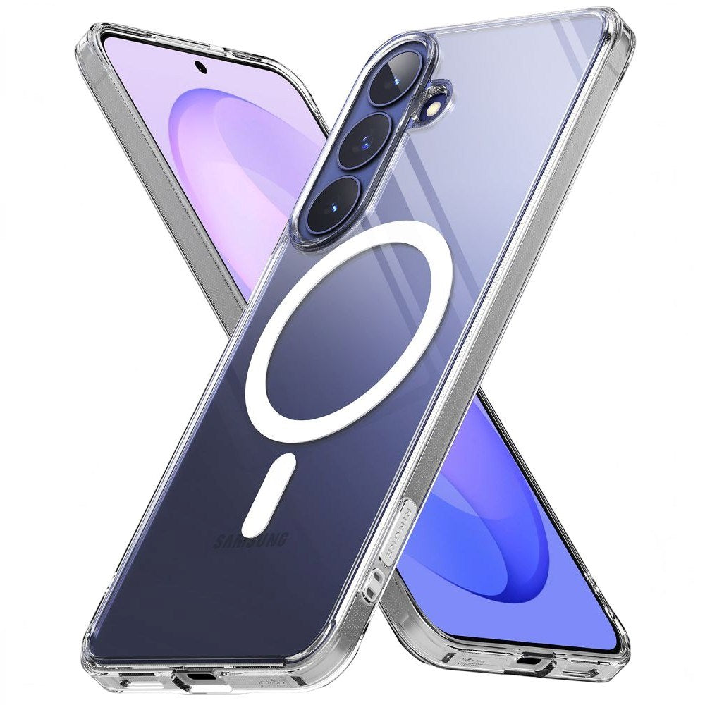 Samsung Galaxy S26 FE Ringke Fusion Magnetic Case - MagSafe Compatible - Transparent