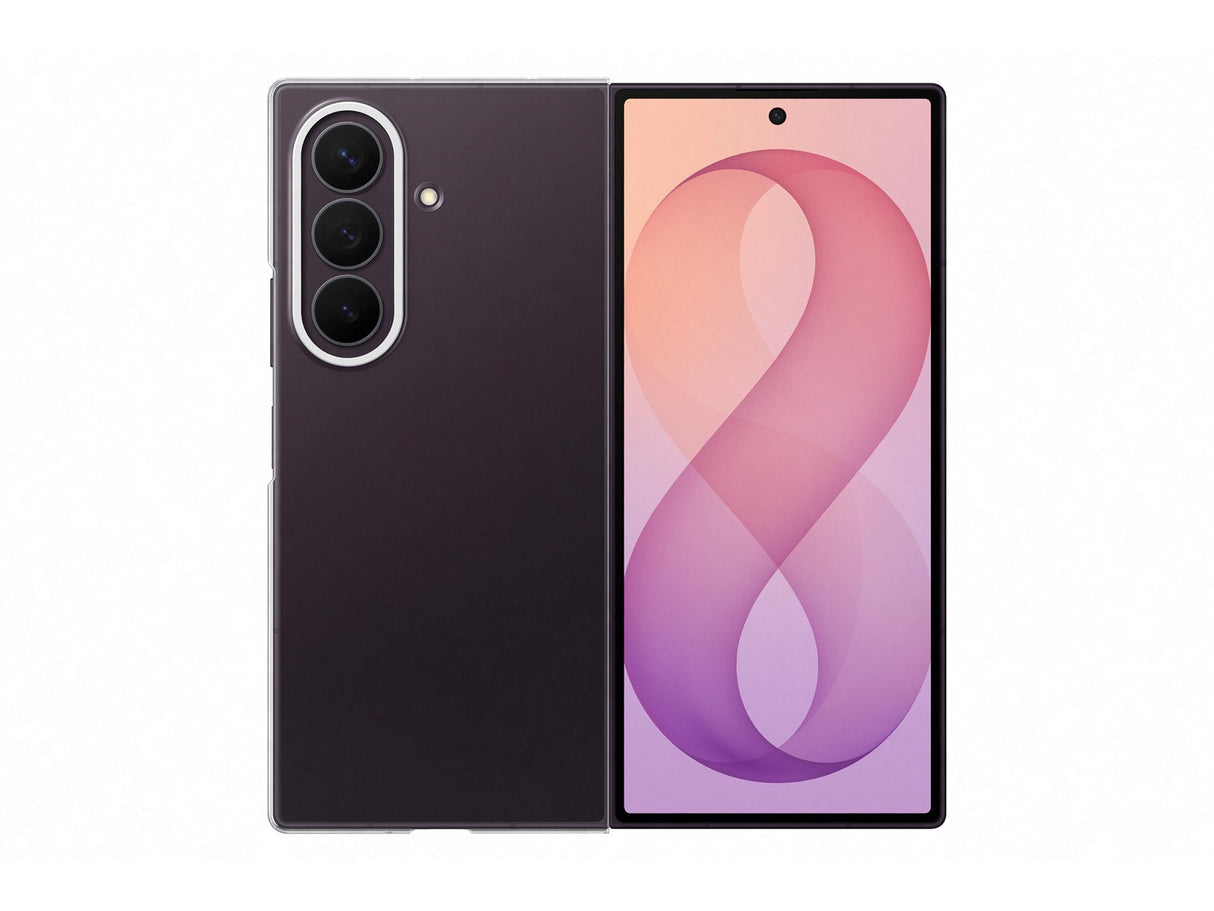 Original Samsung Galaxy Z Fold8 Ultra Cover w. Protective Film – Transparent