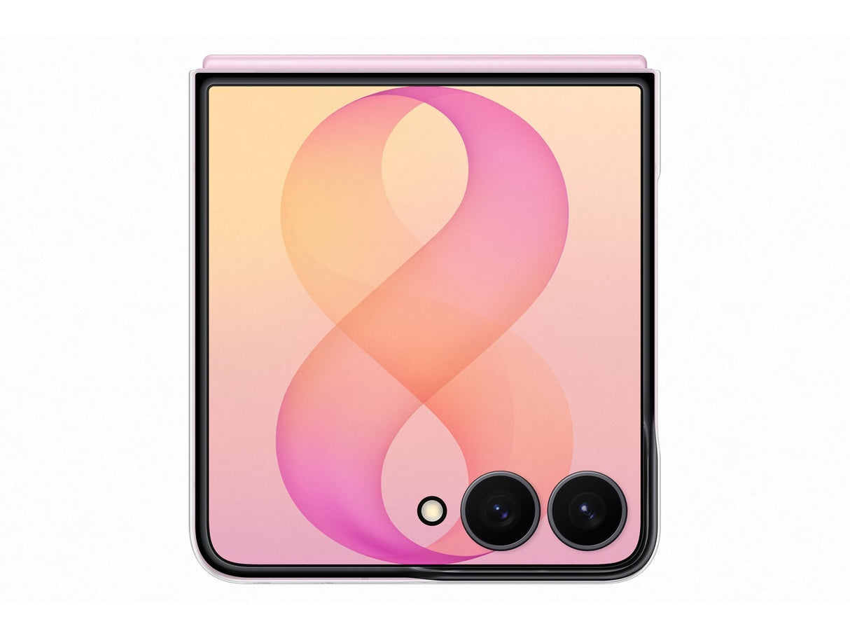 Original Samsung Galaxy Z Flip8 Clear Magnet Case - Transparent
