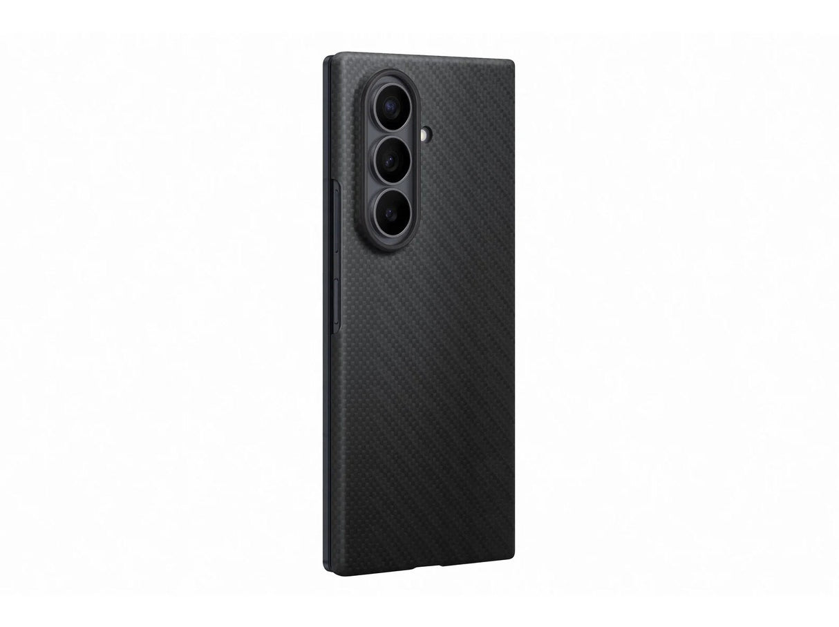 Original Samsung Galaxy Z Fold8 Ultra Carbon Magnet Case w. Protective FIlm - Black