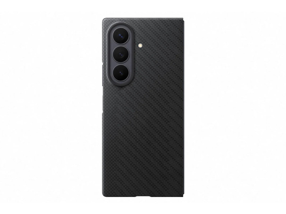 Original Samsung Galaxy Z Fold8 Ultra Carbon Magnet Case w. Protective FIlm - Black