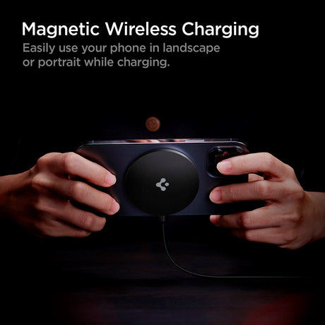 Spigen Power Arc Arcfield Wireless Charger 7.5W - Black