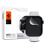 Spigen Apple Watch (45 / 44 mm) NeoFlex Protective Film - 3-Pack - Transparent