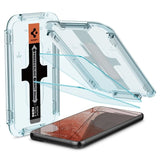 Samsung Galaxy S22 Spigen EZ Fit Glas.tR Screen Protection 2. Pcs - Case Friendly - Transparent
