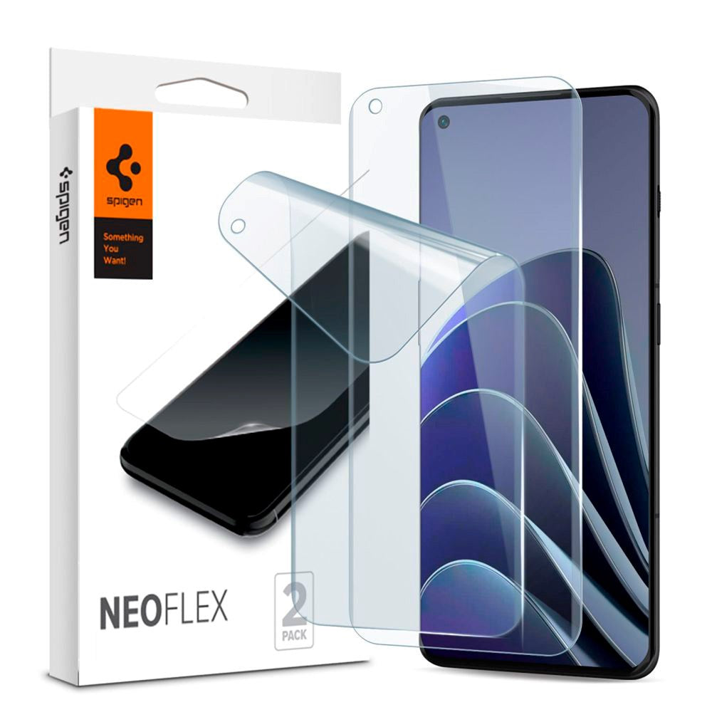 OnePlus 11 / 10 Pro Spigen NeoFlex Screen Protector in Plastic - 2-Pack - Transparent