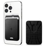 Spigen Valentinus Card Holder - MagSafe Compatible - Black