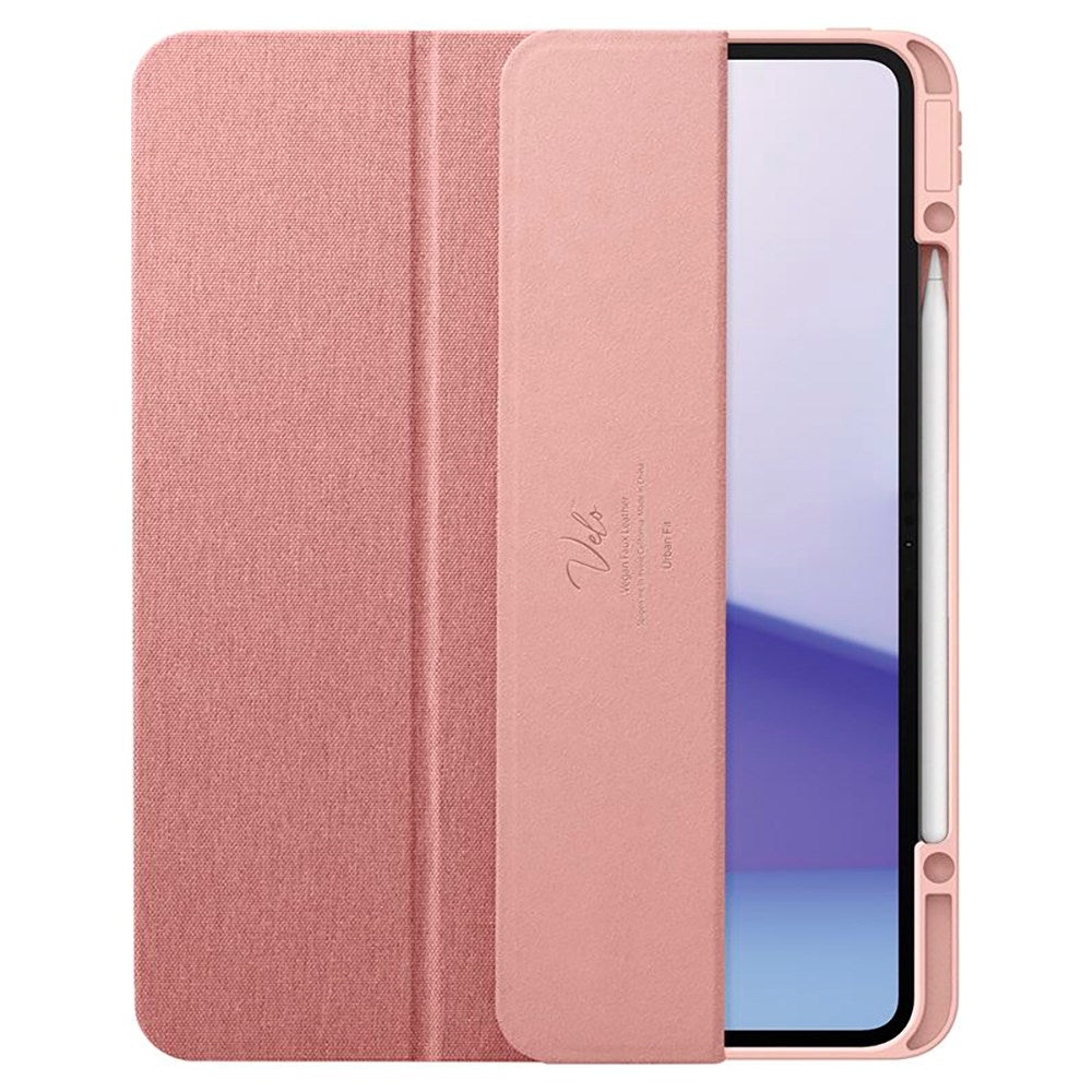 iPad Pro 13" (2024) Spigen Urban Fit Fabric Case w. Pen Holder - Rose Gold