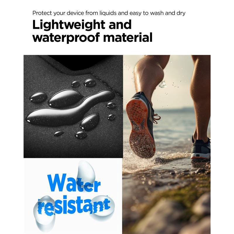 Spigen Universal Dynamic Shield Running Armband (Max. Mobile: 6.9") - Black