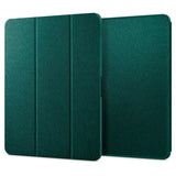 iPad Air 13" (2024) Spigen Urban Fit Fabric Case w. Pen Holder - Green