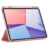 iPad Air 13" (2024) Spigen Urban Fit Fabric Case w. Pen Holder - Rose Gold